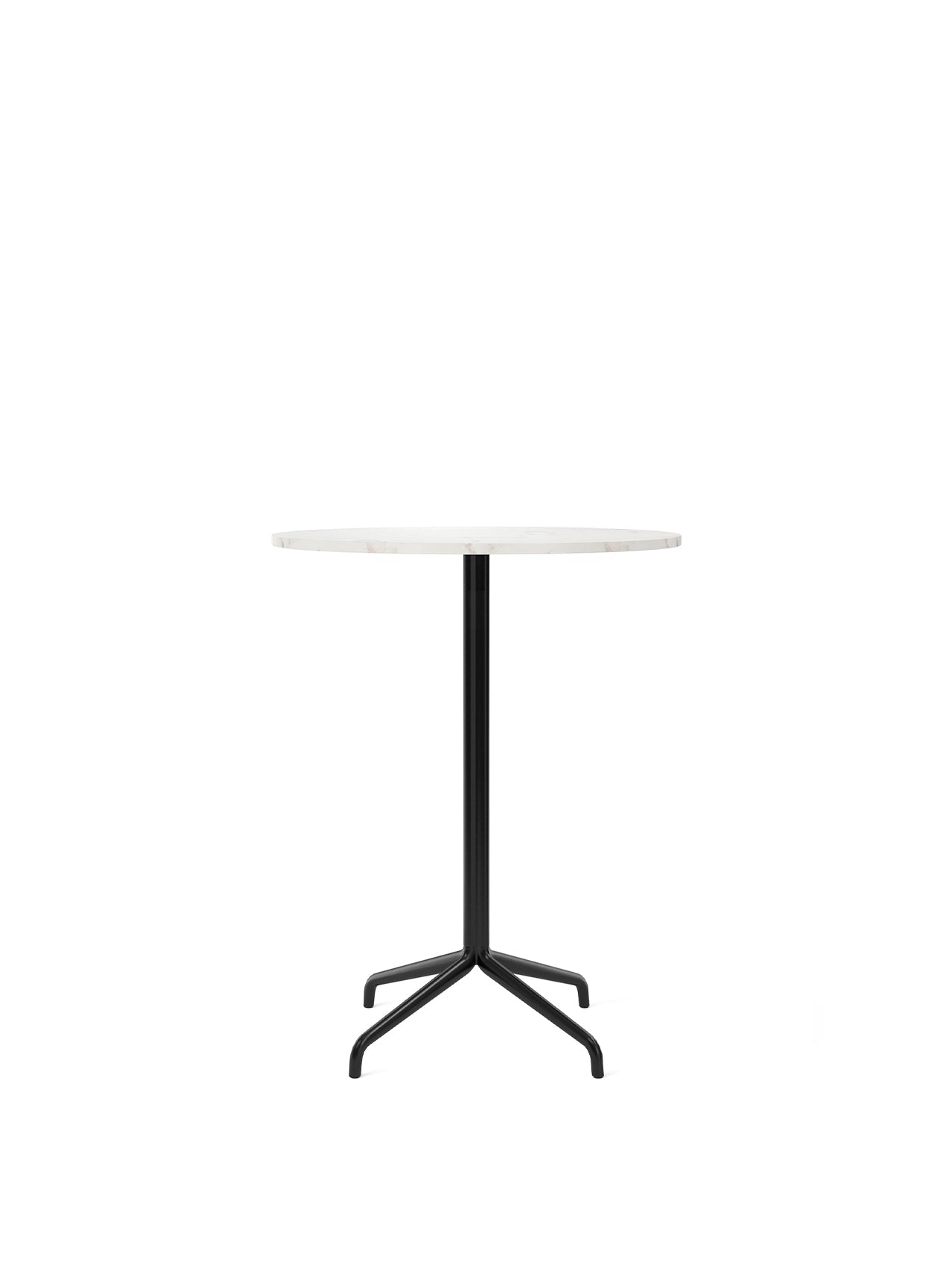 Harbour Column Table, Round With Star Base by Audo Copenhagen