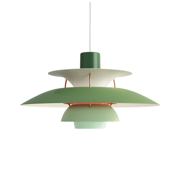 PH 5 Pendant Lamp by Louis Poulsen #Hues of green