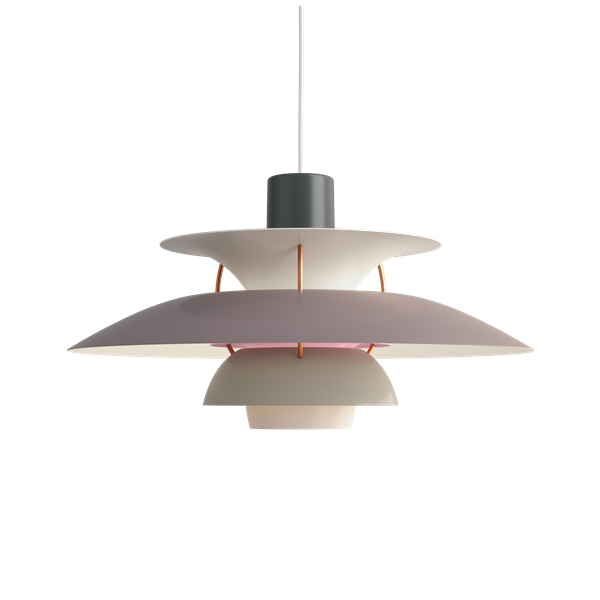 PH 5 Pendant Lamp by Louis Poulsen #Hues of grey