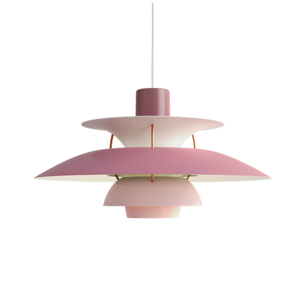 PH 5 Pendant Lamp by Louis Poulsen #Hues of rose