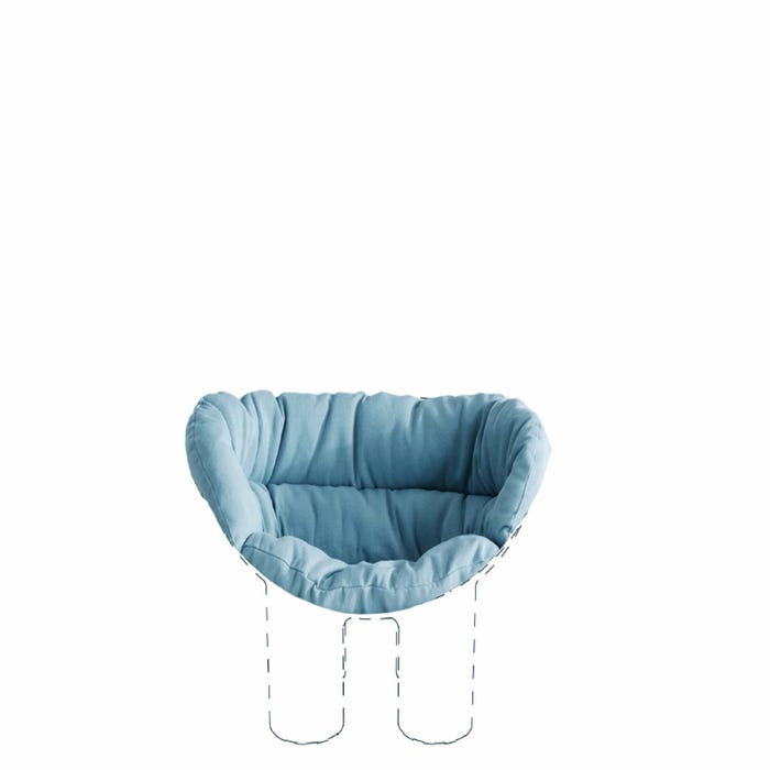 CUSHION ROLY POLY ARMCHAIR by Driade