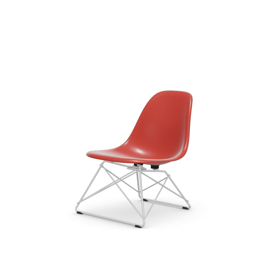 Eames Fiberglass Side Chair LSR (without upholstery) by Vitra