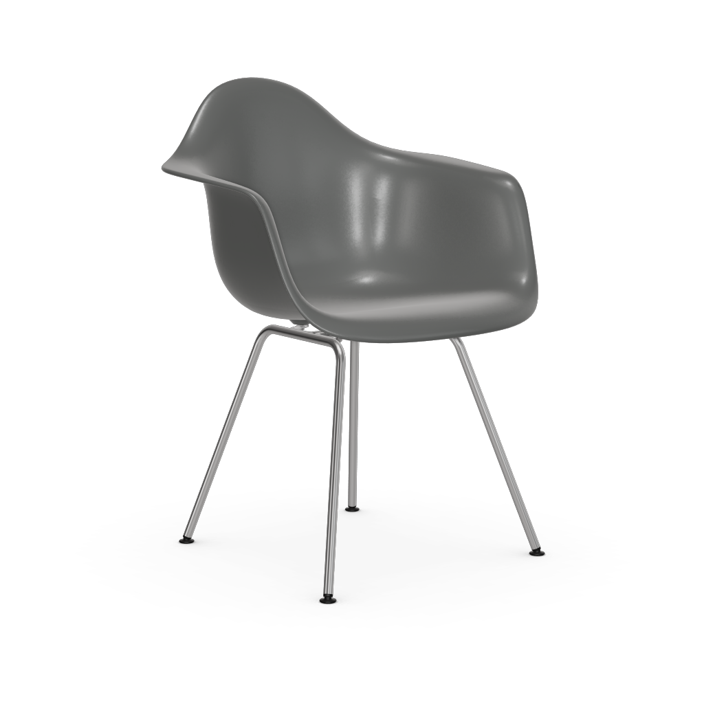 Eames Plastic Armchair DAX (without upholstery) by Vitra