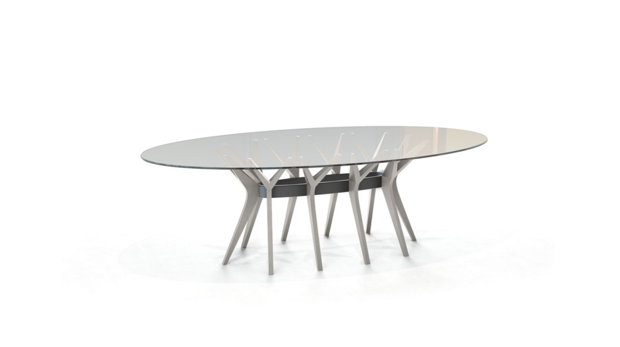 ASTER OVAL DINING TABLE by Roche Bobois