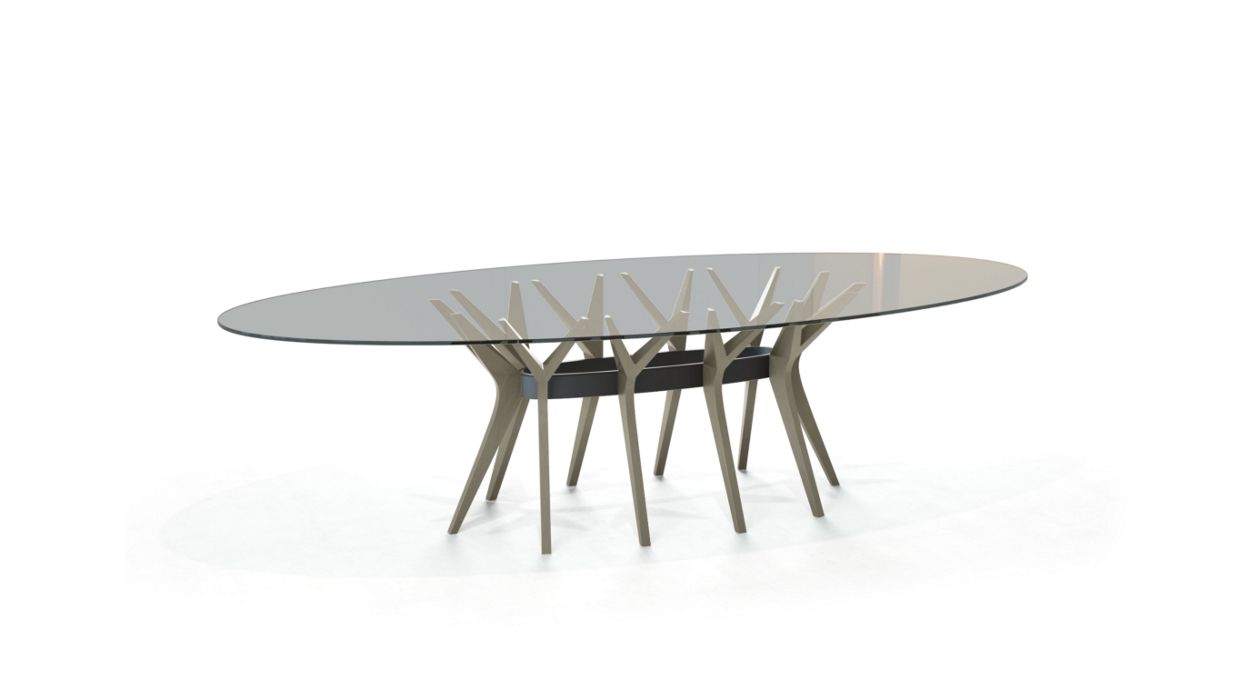 ASTER OVAL DINING TABLE by Roche Bobois