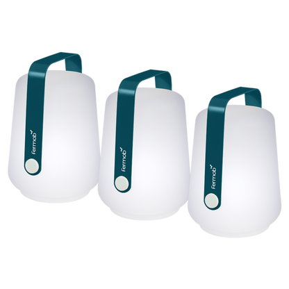 BALAD SET OF 3 LAMPS H.12 CM by Fermob