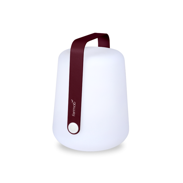 Balad H25 LED Portable Lamp by Fermob #BLACK CHERRY