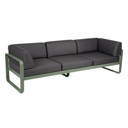 BELLEVIE 3-SEATER CLUB SOFA by Fermob