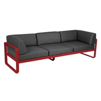 BELLEVIE 3-SEATER CLUB SOFA by Fermob