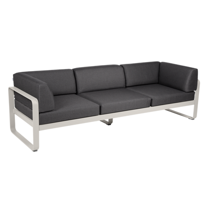BELLEVIE 3-SEATER CLUB SOFA by Fermob