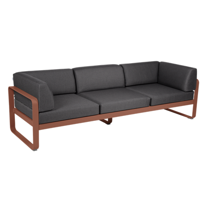 BELLEVIE 3-SEATER CLUB SOFA by Fermob