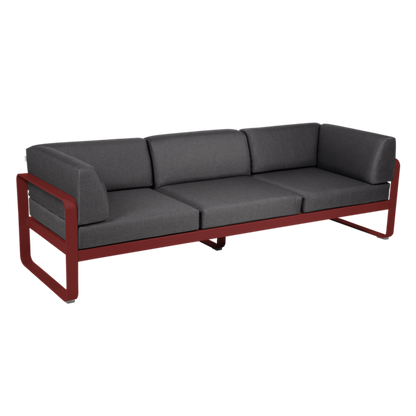 BELLEVIE 3-SEATER CLUB SOFA by Fermob