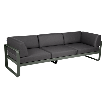 BELLEVIE 3-SEATER CLUB SOFA by Fermob