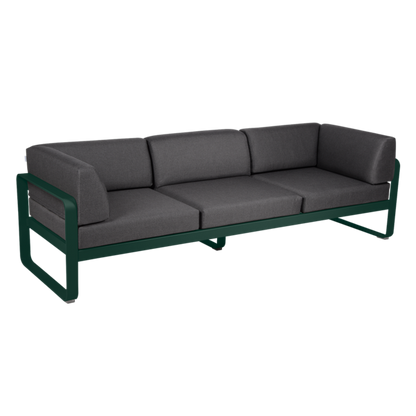 BELLEVIE 3-SEATER CLUB SOFA by Fermob