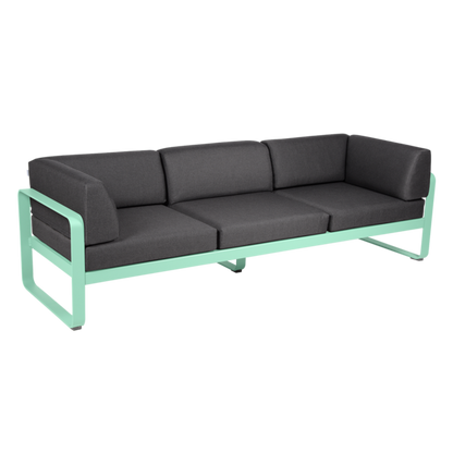BELLEVIE 3-SEATER CLUB SOFA by Fermob