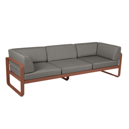 BELLEVIE 3-SEATER CLUB SOFA by Fermob