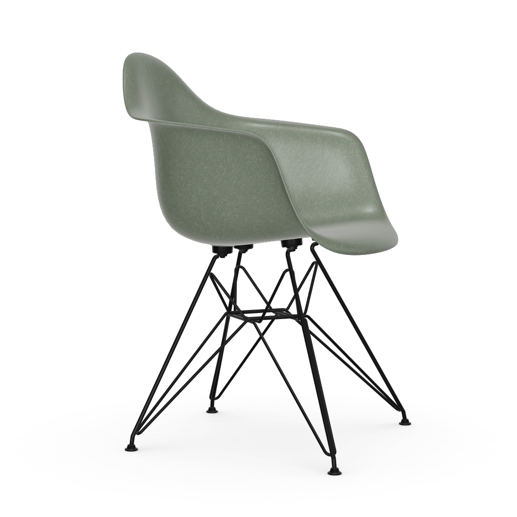 Eames Fiberglass Armchair DAR (without upholstery) by Vitra