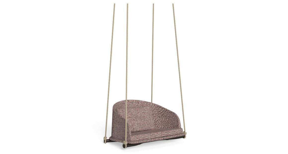 CLEOSOFT-WOOD - Fabric garden hanging chair by Talenti