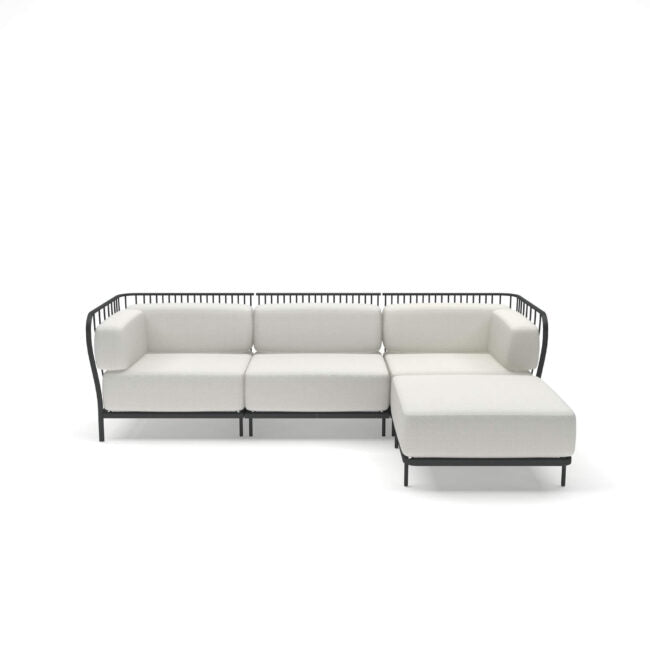 Cannol? Three seats sofa with daybed by Emu