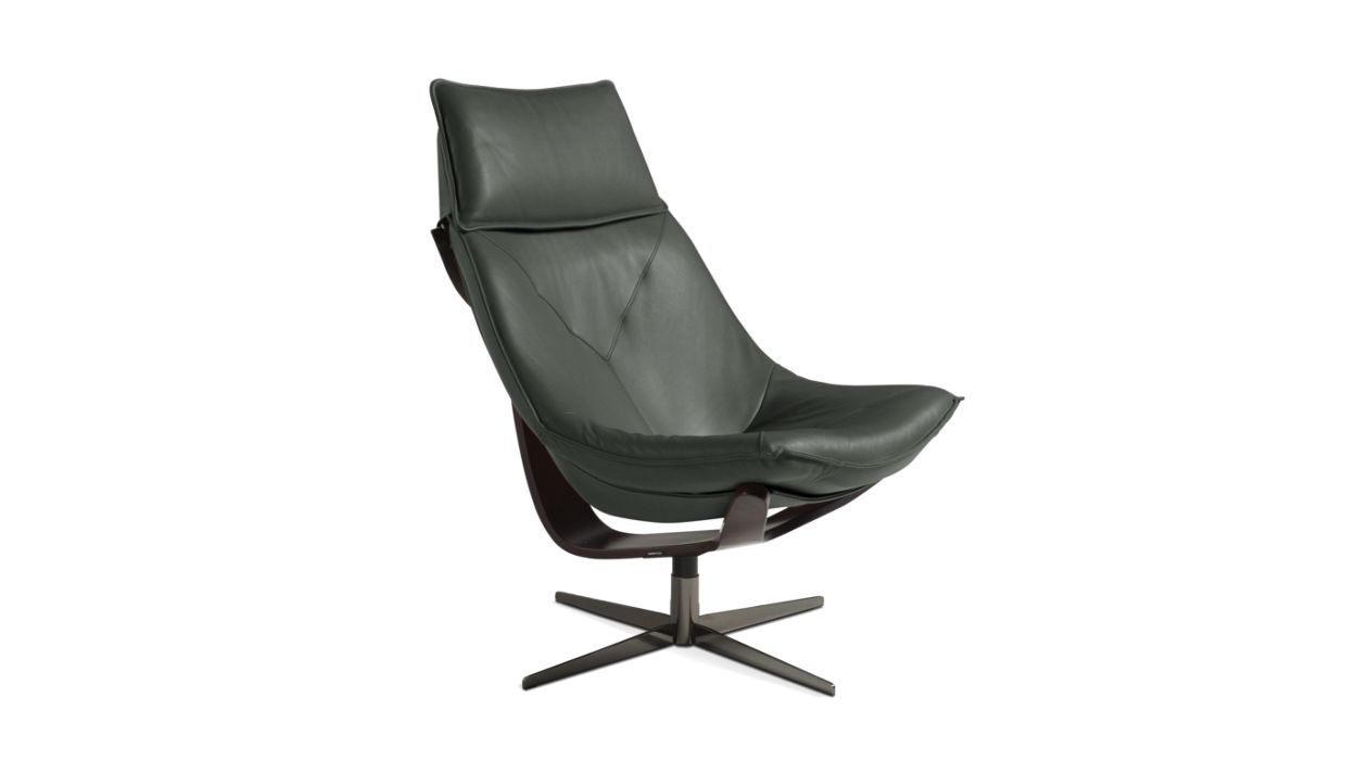 DOLPHIN PIVOTING ARMCHAIR - WITH HEADREST by Roche Bobois