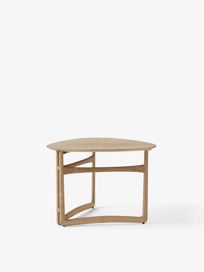 DROP LEAF HM5 - Folding wooden coffee table by &tradition