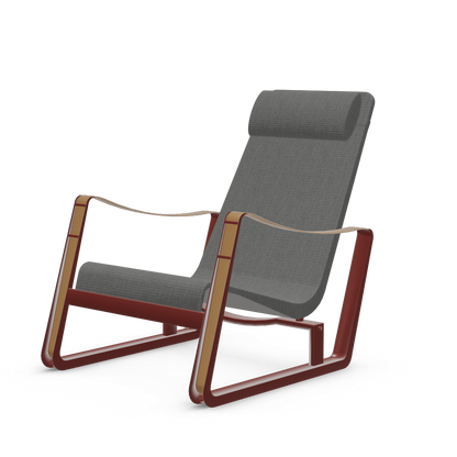 Cite Lounge Chair (Japanese red powder-coated (smooth)) by Vitra