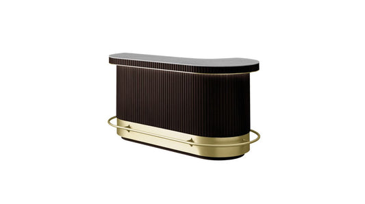 Eden-Rock Bar by Roche Bobois #Cherry : Café/Brass net : Brass