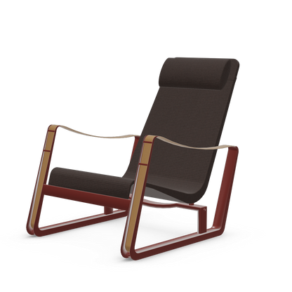 Cite Lounge Chair (Japanese red powder-coated (smooth)) by Vitra