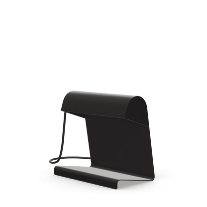 Lampe De Bureau small table lamp made of sheet steel by Vitra #deep black