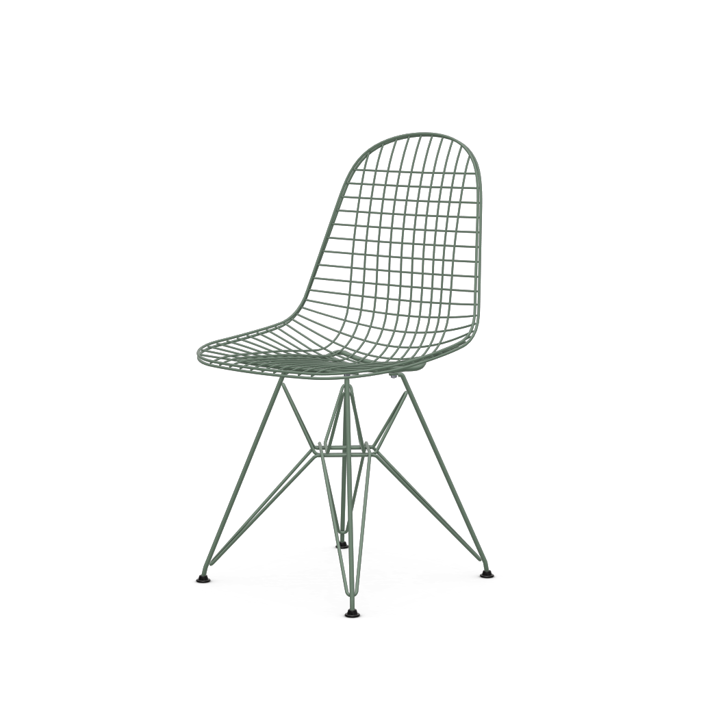 Wire Chair DKR (without upholstery) by Vitra