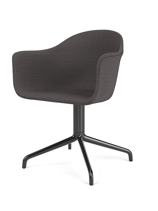 Harbour Dining Chair, Black Star Base, Upholstered by Audo Copenhagen