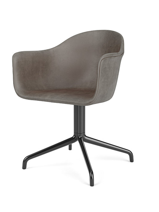 Harbour Dining Chair, Black Star Base, Upholstered by Audo Copenhagen