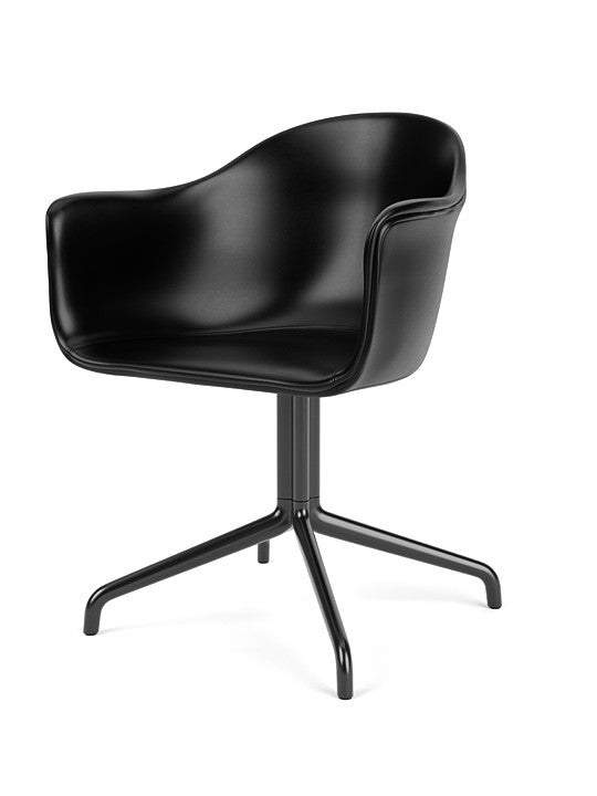Harbour Dining Chair, Black Star Base, Upholstered by Audo Copenhagen