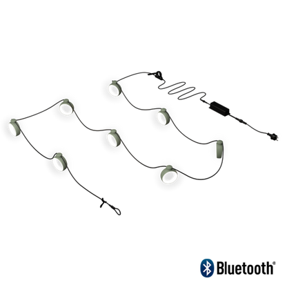 Hoop String Lights L1200 Cm – Type E & F by Fermob #CACTUS