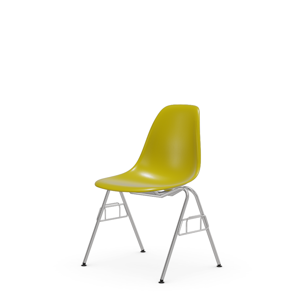 Eames Plastic Side Chair DSS-N (without upholstery) by Vitra