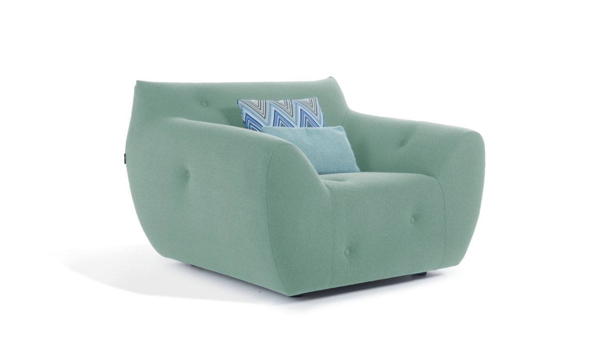 INFORMEL OUTDOOR ARMCHAIR WITH LOW BACK by Roche Bobois