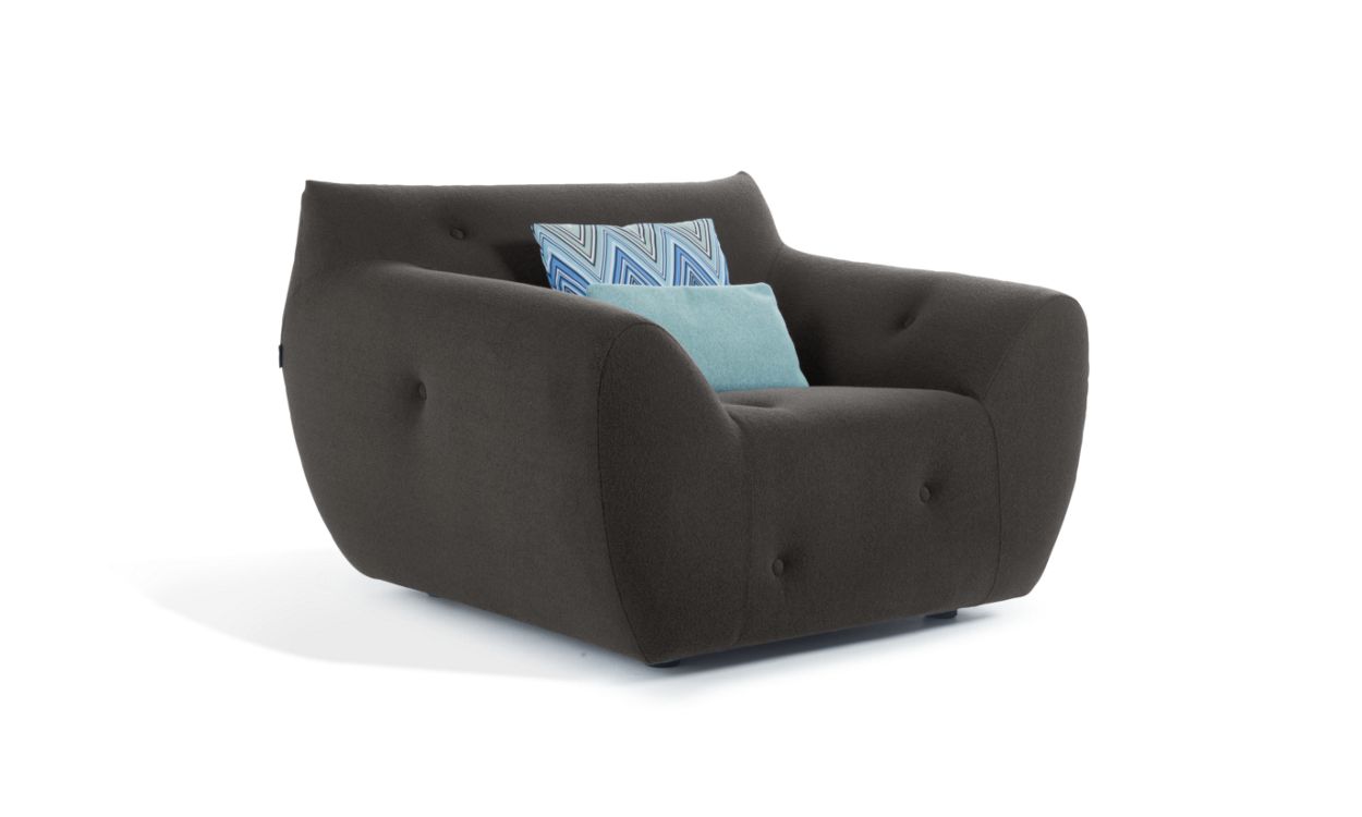 INFORMEL OUTDOOR ARMCHAIR WITH LOW BACK by Roche Bobois