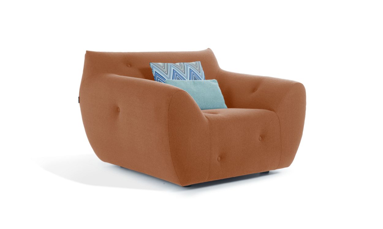 INFORMEL OUTDOOR ARMCHAIR WITH LOW BACK by Roche Bobois