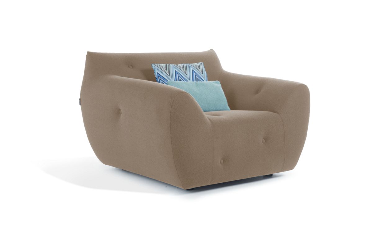 INFORMEL OUTDOOR ARMCHAIR WITH LOW BACK by Roche Bobois