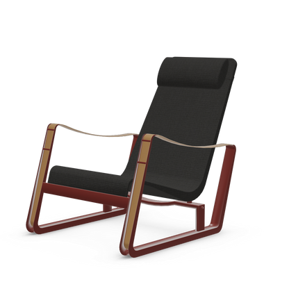 Cite Lounge Chair (Japanese red powder-coated (smooth)) by Vitra