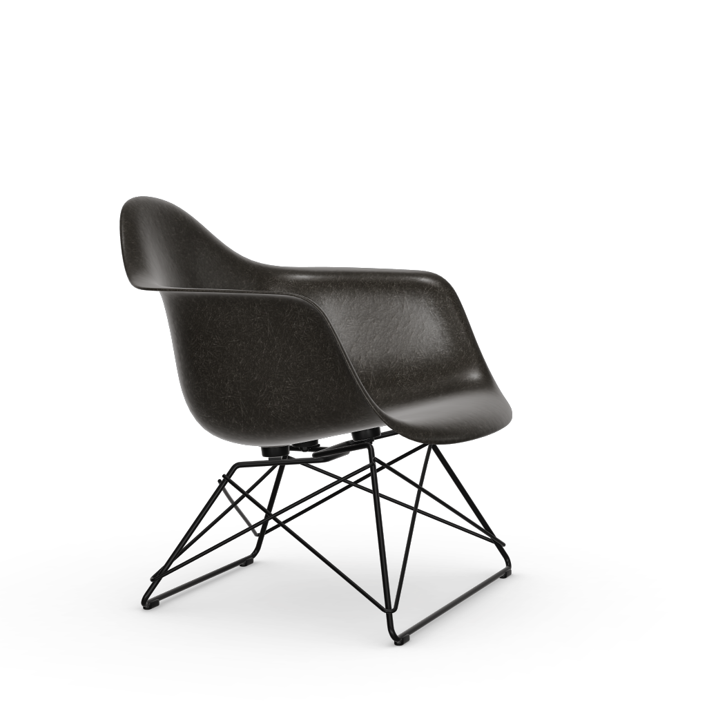 Eames Fiberglass Armchair LAR (without upholstery) by Vitra