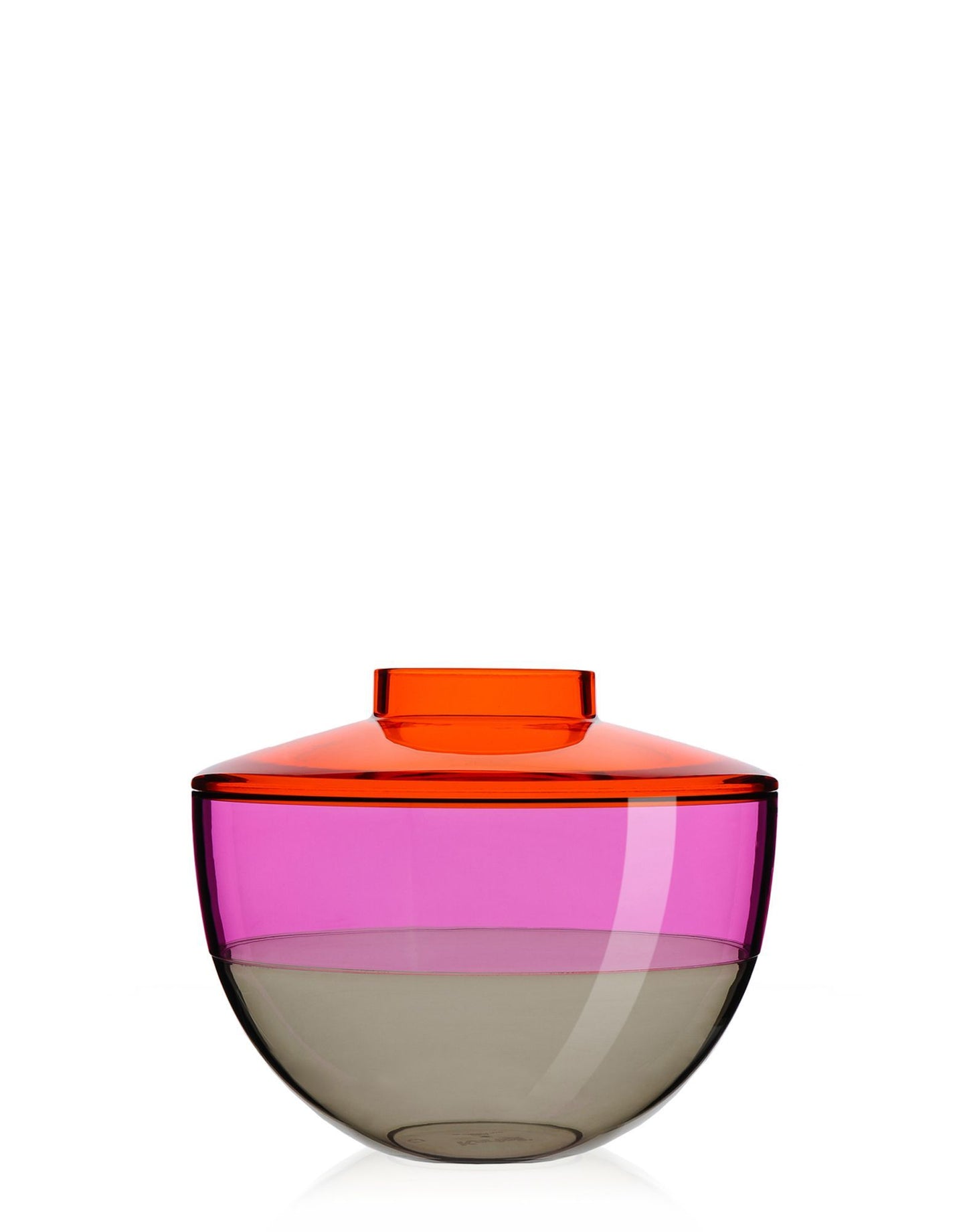 Shibuya Vase by Kartell #ORANGE/RED/GREY