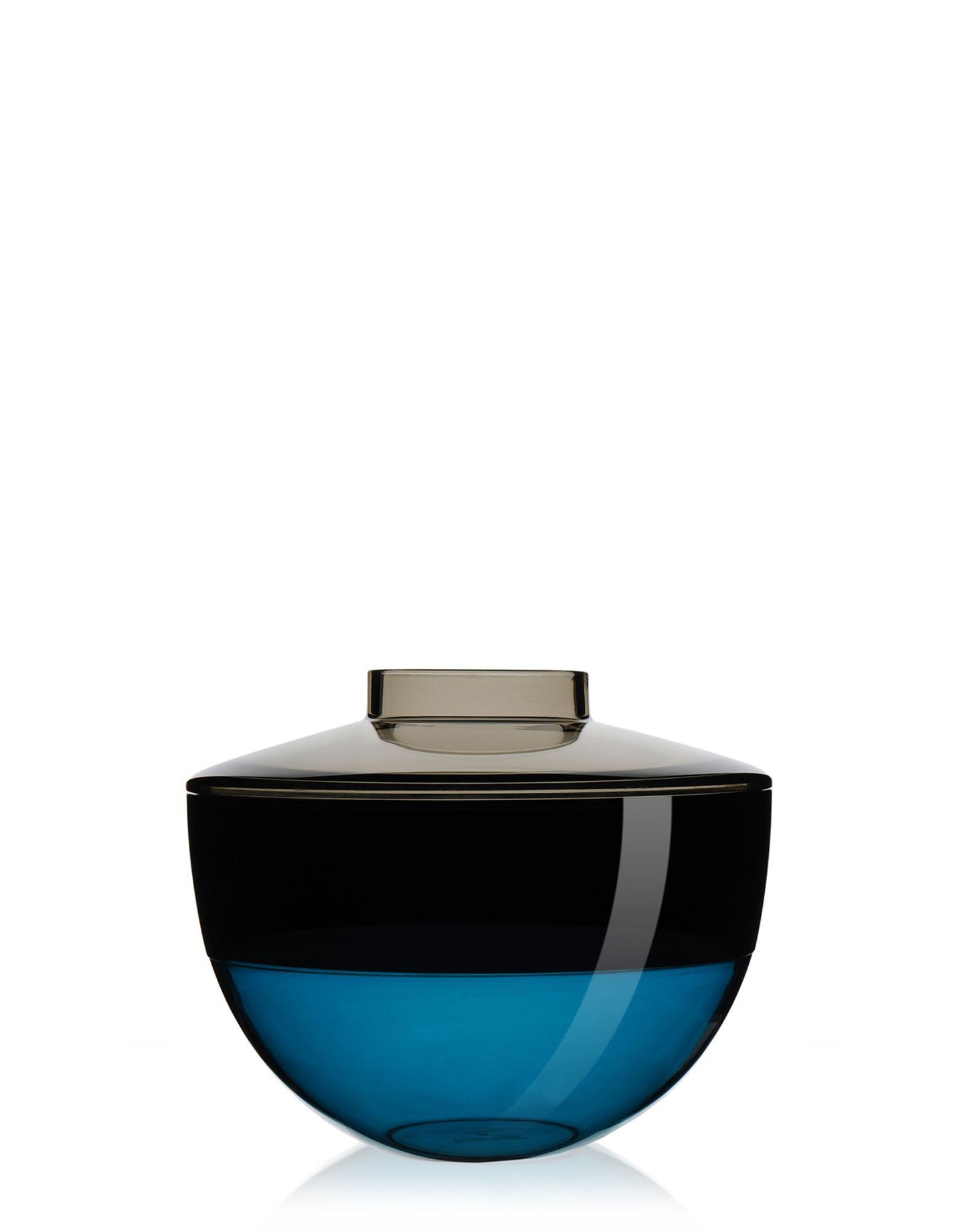 Shibuya Vase by Kartell #GREY/FUME/BLUE