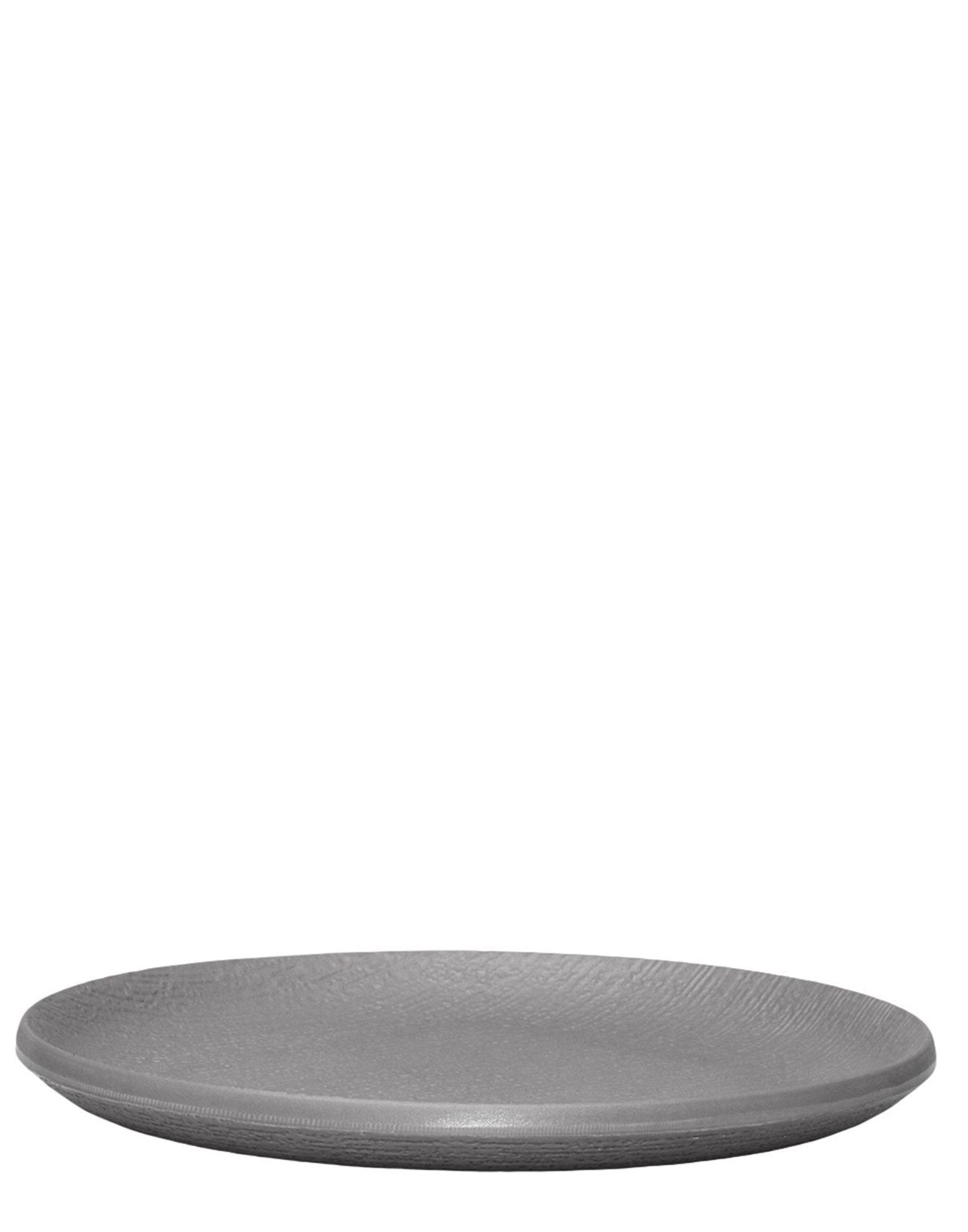 Trama Dinner Plate by Kartell #CHARCOAL