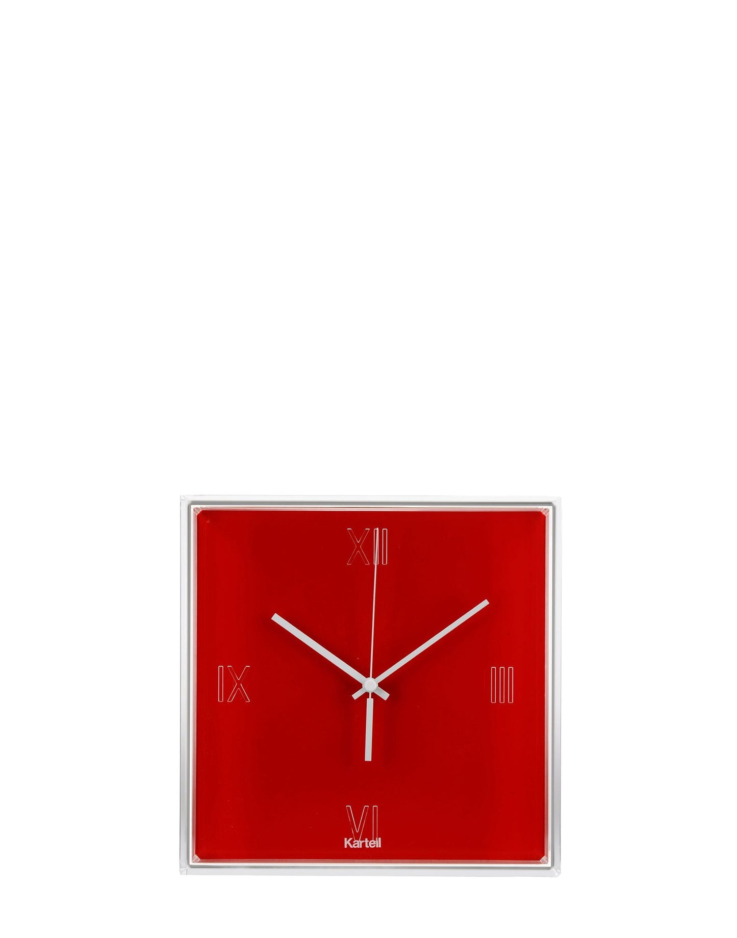 TIC&TAC Wall Clock by Kartell #RED