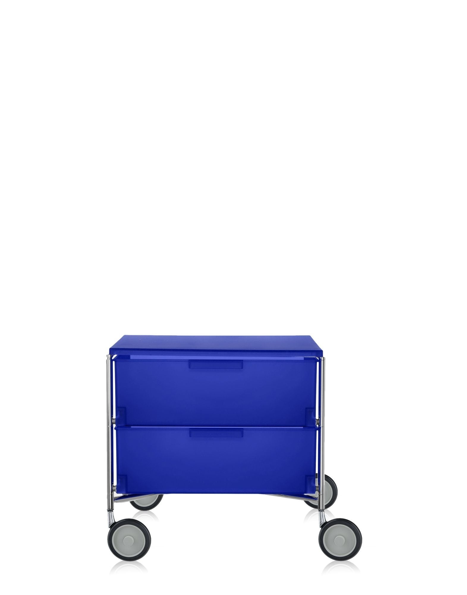 Mobil 2 Drawers (with Wheels) by Kartell #COBALT BLUE