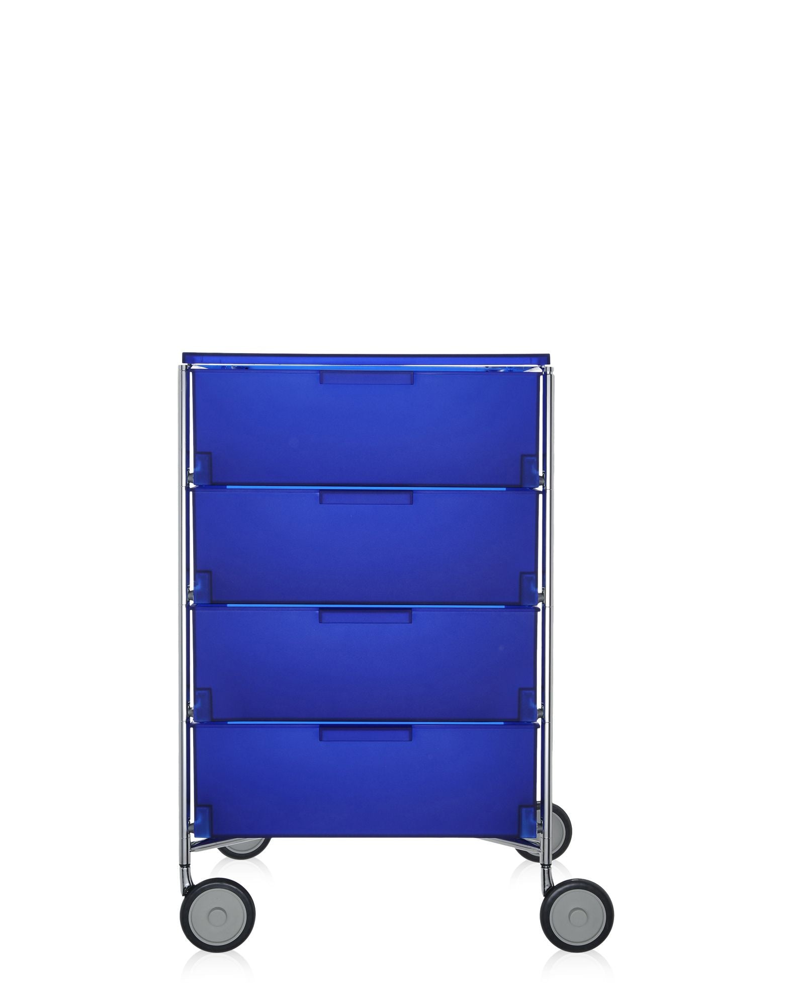 Mobil 4 Drawers (with Wheels) by Kartell #COBALT BLUE