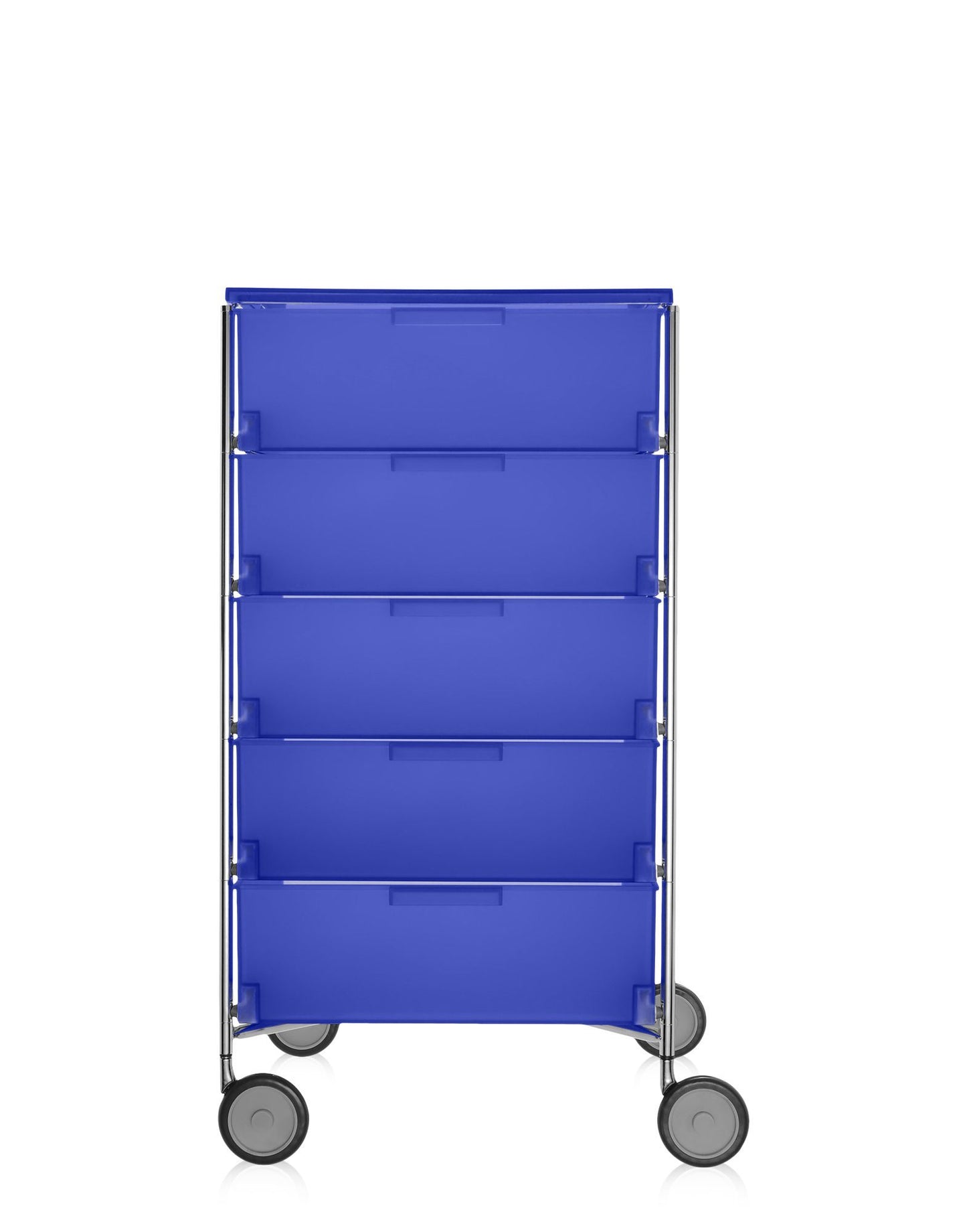 Mobil 5 Drawers (with Wheels) by Kartell #COBALT BLUE