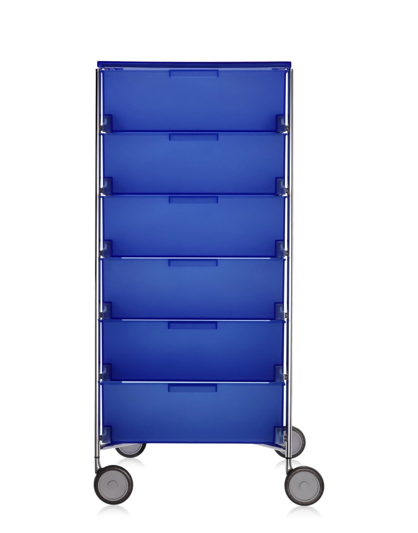 Mobil 6 Drawers (with Wheels) by Kartell #COBALT BLUE