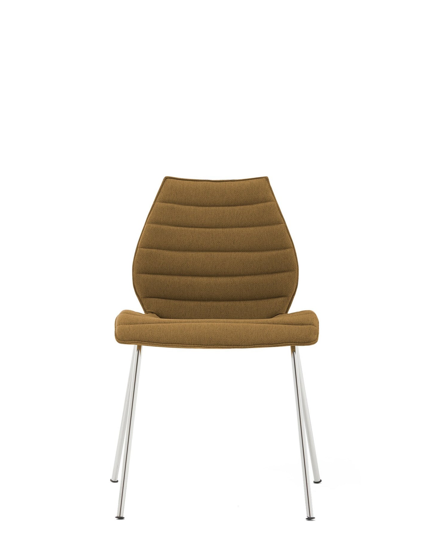 Maui Soft Chair by Kartell #NOMA/MUSTARD/CHROME STEEL